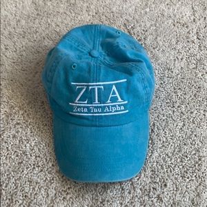Blue Zeta Tau Alpha Baseball hat